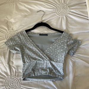 short sleeve brandy melville top